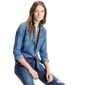*JUST IN* Lucky Brand Classic Denim Western Shirt